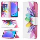 For vivo Y11 / Y15 / Y12 / Y17 Colored Drawing Pattern Horizontal Flip Leather Case with Holder & Card Slots & Wallet(Sun Flower) - 1