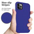 For iPhone 13 Solid Color PC + Silicone Shockproof Skid-proof Dust-proof Case(Dark Blue) - 6