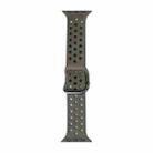 Silicone Watch Band For Apple Watch Ultra 49mm / Series 8&7 45mm / SE 2&6&SE&5&4 44mm / 3&2&1 42mm(Cocoa) - 1