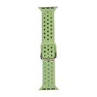 Silicone Watch Band For Apple Watch Series 8&7 41mm / SE 2&6&SE&5&4 40mm / 3&2&1 38mm(Mint Green) - 1
