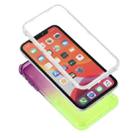 For iPhone 11 3 In 1 Dreamland PC + TPU Gradient Two-color Transparent Border Protective Case (Blue Purple) - 4