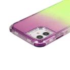 For iPhone 11 3 In 1 Dreamland PC + TPU Gradient Two-color Transparent Border Protective Case (Blue Purple) - 5