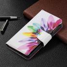 For vivo V21 Colored Drawing Pattern Zipper Horizontal Flip Leather Case with Holder & Card Slots & Wallet(Sun Flower) - 6