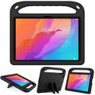 For Huawei Enjoy Tablet 2 / MatePad T10 / T10s Portable Handle EVA Shockproof Anti Falling Protective Case with Triangle Holder(Black) - 1