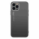 Cool Frosted Metal TPU Shockproof Case For iPhone 11 Pro(Black) - 1