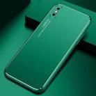 Cool Frosted Metal TPU Shockproof Case For iPhone XS Max(Green) - 1