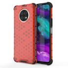 For Honor X20 Shockproof Honeycomb PC + TPU Protective Case(Red) - 1