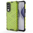 For Honor X20 SE Shockproof Honeycomb PC + TPU Protective Case(Green) - 1