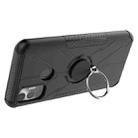 For Tecno Spark 7 Armor Bear Shockproof PC + TPU Protective Case with Ring Holder(Black) - 3