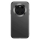 For Huawei Mate 40 Pro Cool Frosted Metal TPU Shockproof Case(Black) - 1
