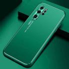 For Huawei P30 Pro Cool Frosted Metal TPU Shockproof Case(Green) - 1