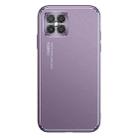 For Huawei nova 8 SE Cool Frosted Metal TPU Shockproof Case(Purple) - 1