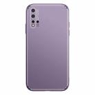 For Huawei nova 5 Cool Frosted Metal TPU Shockproof Case(Purple) - 1