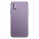 For Huawei nova 5 Pro Cool Frosted Metal TPU Shockproof Case(Purple) - 1