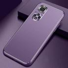 For Honor 50 Cool Frosted Metal TPU Shockproof Case(Purple) - 1