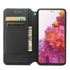 For Samsung Galaxy S20 FE Colorful Magnetic Horizontal Flip PU Leather Case with Holder & Card Slot & Wallet(Purple Scales) - 3