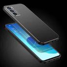 For OPPO Reno6 Pro+ Cool Frosted Metal TPU Shockproof Case(Black) - 3