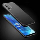 For OPPO A35 / A15 Cool Frosted Metal TPU Shockproof Case(Black) - 3