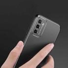 For OPPO A35 / A15 Cool Frosted Metal TPU Shockproof Case(Black) - 5