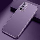 For OPPO K9 Cool Frosted Metal TPU Shockproof Case(Purple) - 1