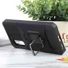 For Samsung Galaxy S21+ 5G Sliding Camera Cover Design PC + TPU Shockproof Case with Ring Holder & Card Slot(Black) - 5