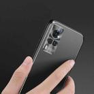For vivo X60 Pro Cool Frosted Metal TPU Shockproof Case(Black) - 5