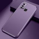 For vivo Z6 5G Cool Frosted Metal TPU Shockproof Case(Purple) - 1