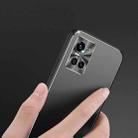 For vivo S10 / S10 Pro Cool Frosted Metal TPU Shockproof Case(Black) - 5