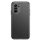 For Xiaomi Redmi K40 Pro / K40 Cool Frosted Metal TPU Shockproof Case(Black) - 1