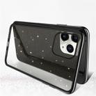 For iPhone 11 Pro SULADA Drop-proof TPU+ Plating Powder Protective Case(Black) - 1