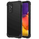 For Samsung Galaxy A82 5G 3 in 1 Shockproof PC + Silicone Protective Case(Black) - 1