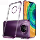 For Huawei Mate 30 SULADA Shockproof TPU Plating Protective Case(Purple) - 1