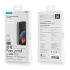 For iPhone 13 ROCK SPACE 0.33mm Full Screen 28 Degrees Anti-peeping Tempered Glass Film - 8
