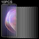 For vivo V21 / V21 5G 10 PCS 0.26mm 9H 2.5D Tempered Glass Film - 1