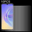 For vivo V21e / V21e 5G 10 PCS 0.26mm 9H 2.5D Tempered Glass Film - 1