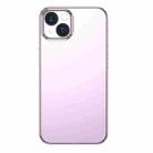 For iPhone 13 TOTUDESIGN AA-155 Soft Jane Series Hardcover Edition Shockproof Electroplating TPU Protective Case(Pink) - 1