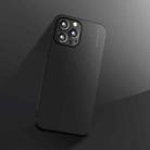 X-level Knight Series Ultra-thin All-inclusive PU Case For iPhone 13 Pro(Black) - 1
