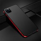 For iPhone 11 Pro Max SULADA Shockproof Aviation Aluminum Metal frame + TPU + Frosted Protective Case(Red) - 1