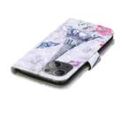 3D Painting Pattern Coloured Drawing Horizontal Flip PU Leather Case with Holder & Card Slots & Wallet For iPhone 13(Eiffel Tower) - 6