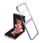 For Samsung Galaxy Z Flip3 5G Symphony Plating PC Shockproof Protective Case(Purple) - 1