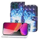 3D Painted Pattern Horizontal Flip Leather Case with Holder & Wallet & Card slot & Lanyard For iPhone 13 Pro Max(Lion) - 1