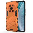 For Honor Magic3 Punk Armor 2 in 1 PC + TPU Shockproof Case with Invisible Holder(Orange) - 1