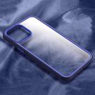 X-level Contrast Color Design Shockproof PC Protective Case For iPhone 13(Blue) - 1