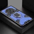 For Honor Magic3 Space PC+TPU Shockproof Case with Ring Holder(Blue) - 1