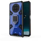 For Huawei nova 8i Space PC+TPU Shockproof Case with Ring Holder(Blue) - 1