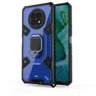 For Honor X20 Space PC+TPU Shockproof Case with Ring Holder(Blue) - 1