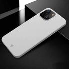 X-level Wing Series Shockproof Ultra Thin Matte Protective Case For iPhone 13 mini(Transparent White) - 1