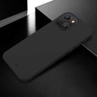 X-level Wing Series Shockproof Ultra Thin Matte Protective Case For iPhone 13 mini(Transparent Black) - 1
