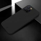X-level Wing Series Shockproof Ultra Thin Matte Protective Case For iPhone 13 Pro(Solid Black) - 1