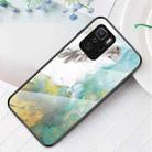 For Xiaomi Redmi Note 10 Pro 5G Marble Pattern Glass + TPU Protective Case(Flying Pigeon) - 1